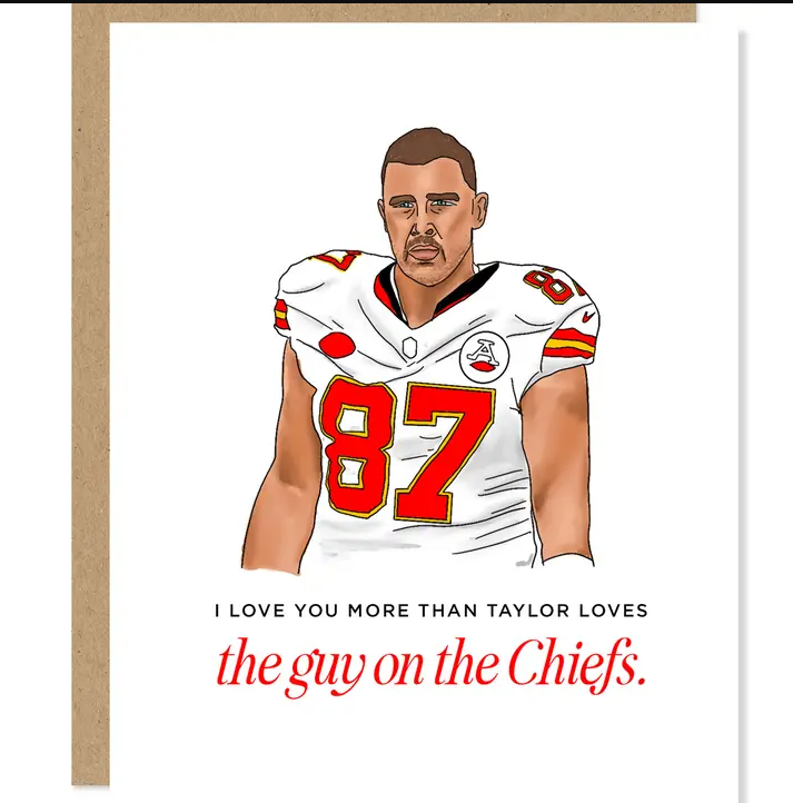Taylor Swift - "Guy On the Chiefs" Card