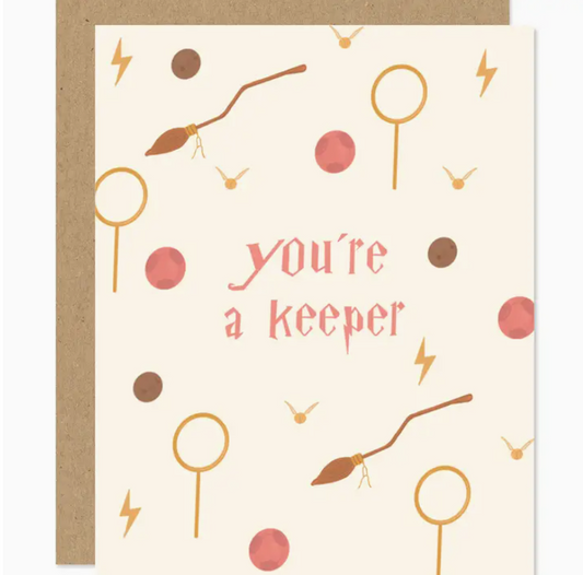 You're A Keeper Card